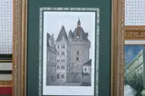 French School, FRENCH CHATEAU, color print, FRENCH CHATEAU, color print