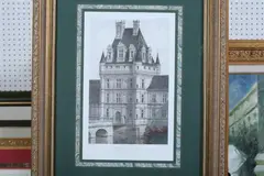 French School, FRENCH CHATEAU, color print, FRENCH CHATEAU, color print