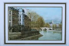 André Renoux, LE PONT NEUF, color print, LE PONT NEUF, color print