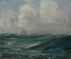 John Ambrose Donovan, Fair Wind, Oil on canvas