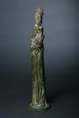 Spanish School, Figure with Bound Hands, Bronze - Height: 17 in