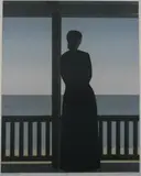 Will Barnet, Woman and the Sea, Color lithograph