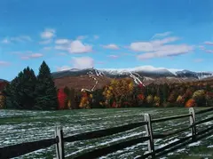 Michael McGovern, Between Seasons, Oil on canvas