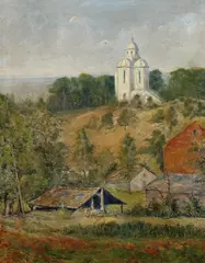 Gerard Jacobs, Landscape, Oil on canvas