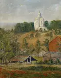 Gerard Jacobs, Landscape, Oil on canvas