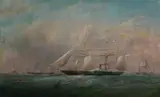 H. Sargeant, Off the Coast, Oil on canvas