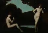 Jean-Jacques Henner, Les Baigneuses, Oil on board