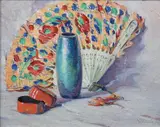 Mabel May Woodward, Still Life with Vase