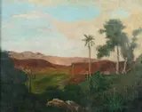 Esteban Chartrand, Paisaje Cubano, Oil on canvas