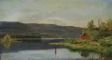 Jasper Francis Cropsey, Cabin at Greenwood Lake