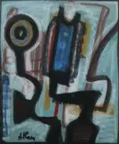 Jean-Michel Atlan, Sans Titre, Pastel