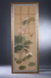 Jiang Tingxi, Lotus Blossoms and Birds, LOTUS BLOSSOMS AND BIRDS, ink and color on paper, signed
