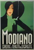 Franz Lenhart, Modiano Cartine e Tubetti per Sigarette, Lithograph, circa 1935
