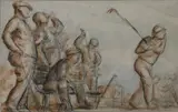 Paul Cadmus, Golfing