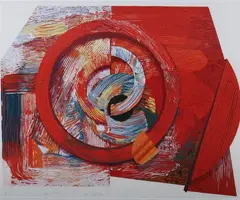 For Xavier by Sam Gilliam, Color screenprint, sold Apr 2011