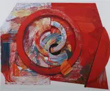 Sam Gilliam, For Xavier, Color screenprint