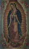 Luis de Texeda, Virgen de Guadalupe, Oil on canvas