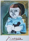 Untitled by Pablo Picasso, FEMME AU BUSTE EN COEUR and PALOMA EN BLEU: TWO WORKS, both bearing large facsimile signatures; numbered in pencil out o, offered Jun 2011