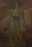 Francisco Arias Álvarez, Torero, Oil on board