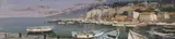 Andrea Savino, Untitled, oil on canvas 20 x 80cm (2) Provenance: The Estate of Mrs Althea Lloyd.