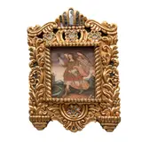 Anónimo, ÁNGEL, Óleo sobre tela