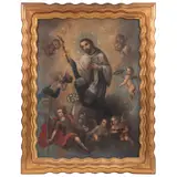 José Cayetano Padilla, PUEBLA, SIGLO XIX, 1866, Óleo sobre tela