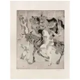 Untitled by Francisco Toledo, Grabado al aguafuerte, aguatinta y punta seca 9 / 25, offered May 2022