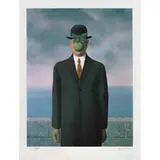 Le Fils de I'homme (El hijo del hombre) by René Magritte, Litografía 144 / 275, edición póstuma, offered May 2022