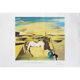 Caesar in Dalivisión (Dormeuse, cheval, lion) by Salvador Dalí, Litografía y gofrado 139 / 100, offered May 2022