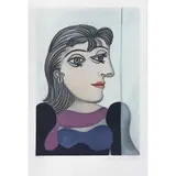 Pablo Picasso, Visage de femme (Rostro de mujer), 1953, Litografía 234 / 500