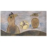Max Ernst, Deux Oiseaux (Dos pájaros), 1970, Litografía sobre papel Arches sin número de tiraje