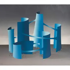 Blue Structures by Kurt Larisch, Serigrafía 199 / 200, offered May 2022
