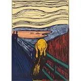 IIIA .58 (e): The Scream (After Munch) by Andy Warhol, Serigrafía 117 / 1500, offered May 2022