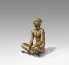 Hockender Junge by Gerhard Marcks, 1977 (Entwurf), Bronze, sold Jun 2020