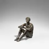 Hermann Blumenthal, Sitzender aufschauend (Sternengucker), 1936 (Entwurf), Bronze