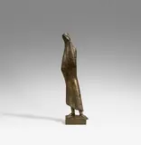 Emy Roeder, Tripoli II, Stehende verhüllte Frau, 1960/1 (Entwurf), Bronze