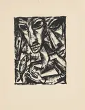 Max Burchartz, Ohne Titel, Lithografie auf Velin