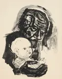 Otto Dix, Alter Mann mit Kind