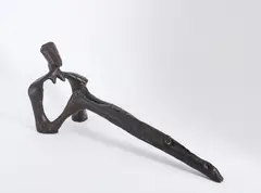 Lothar Fischer, Transparente Badende, 1988, Bronze, braun patiniert