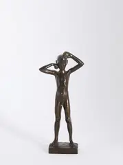 Ernst Gottschalk, Stehender Akt, Bronze