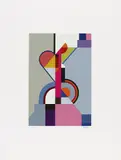 Walter Dexel, Zehn Serigrafien nach Hinterglasbildern