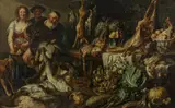 Adriaen van Utrecht, In der Vorratskammer, Öl auf Leinwand