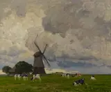 Friedrich Kallmorgen, Holländischer Bauernhof