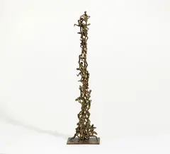 Ohne Titel by Bernhard Kleinhans, 1980, Bronze, sold Jun 2020