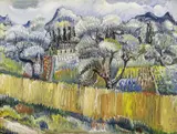Paul Kleinschmidt, Aus Paradou II, 1937, Öl auf Leinwand