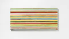 Markus Linnenbrink, "ca 84 Quer", 1996, Enkaustik auf Multiplex