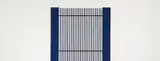 Hubert Kiecol, Ohne Titel (Zaun), 1994, Monotypie (Tusche) auf Velin