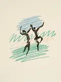 Frontispice Mourlot III by Pablo Picasso, 1956, Farblithografie auf Velin, sold Dec 2020