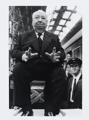 Barbara Klemm, Alfred Hitchcock, 1972/2012, Gelatinesilberabzug