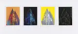 Cologne Cathedral (Karten) by Andy Warhol, 1985, Vier Farbserigrafien auf leichtem Karton, sold Jun 2020
